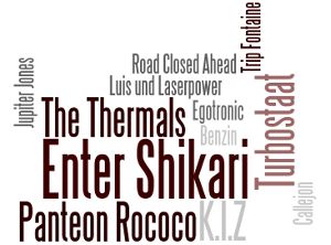 Erster Headliner am Mini Rock 09 sind Enter Shikari