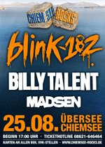Chiemsee Rocks stellt Blink-182 Billy Talent und Madsen zur Seite
