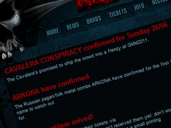 Cavalera Conspiracy auf Graspop 2011