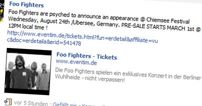 Foo Fighters kündigen sich beim Chiemsee Rocks an
