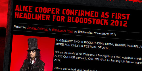Alice Cooper: Im August in Europa – Headliner beim Bloodstock Open Air