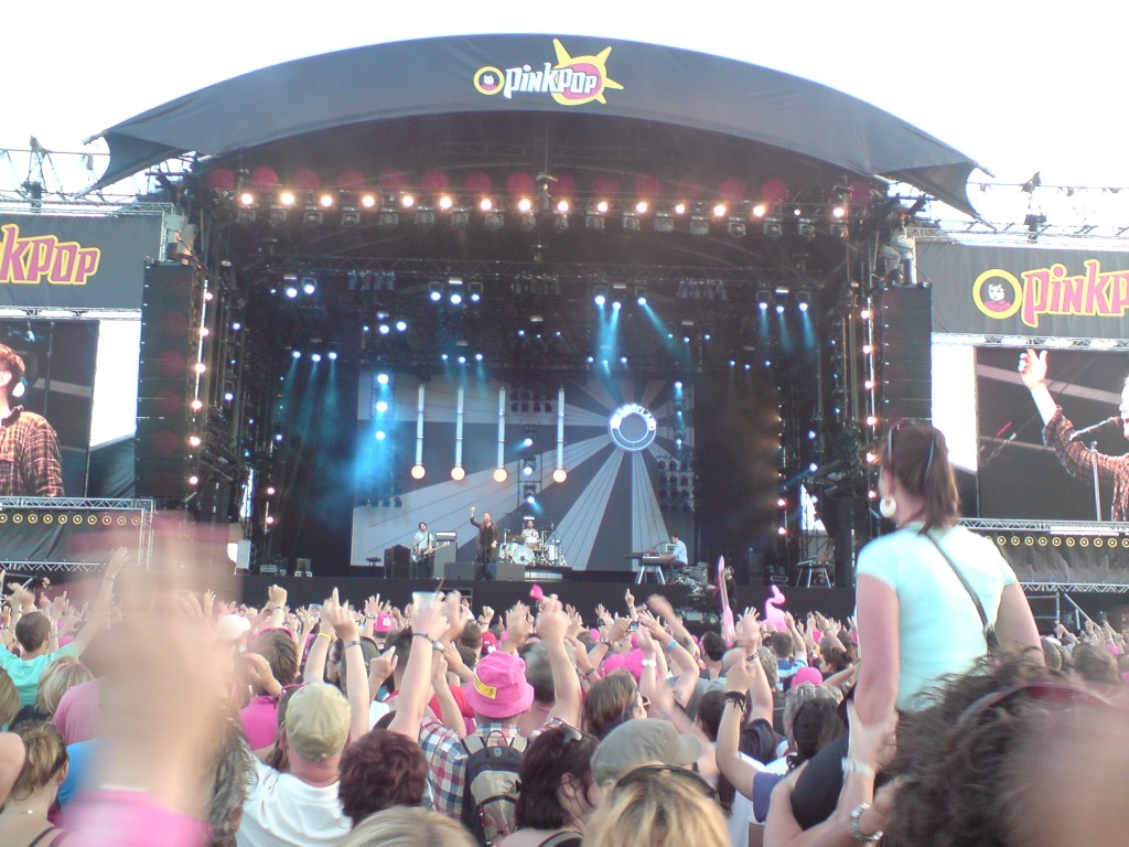 Keane beim Pinkpop, Bild: Steffen Neumeister