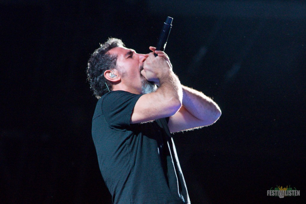 Headliner des Abends: System Of A Down.. (Foto: Thomas Peter)