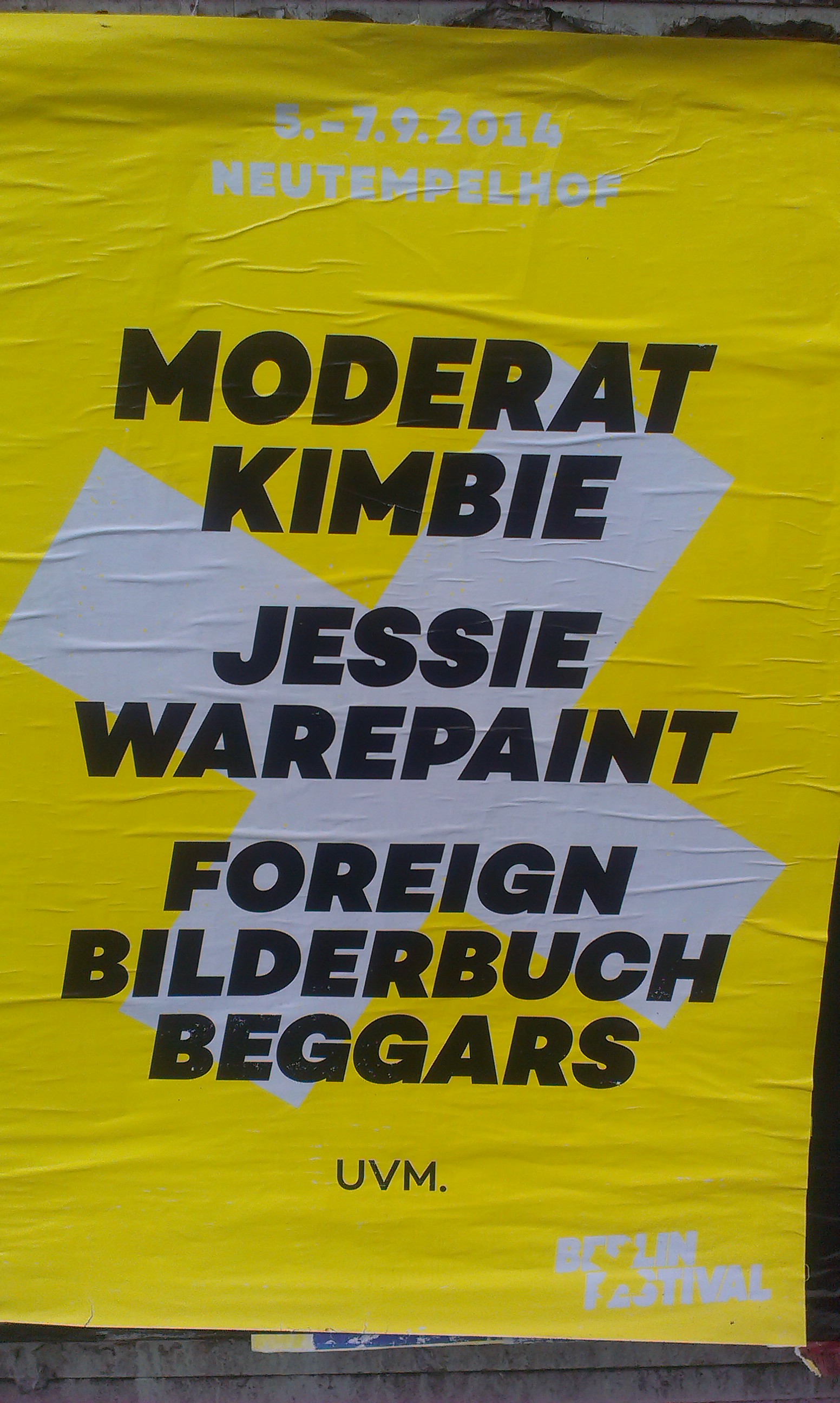Berlin Festival: Editors, Woodkid, K.I.Z und viele andere