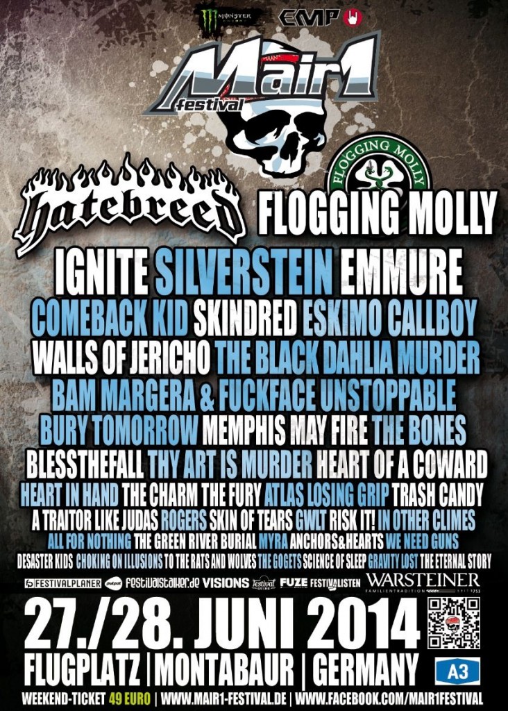 Das Programm des Mair1 2014 ist komplett.