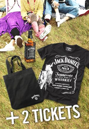 Beim Jack Daniel's Deichbrand Gewinnspiel kannst Du ein Festivalpacket mit 2 Tickets gewinnen.