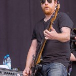 Barry Wallace von The Fratellis bei Rock im Park 2014, Foto: Thomas Peter