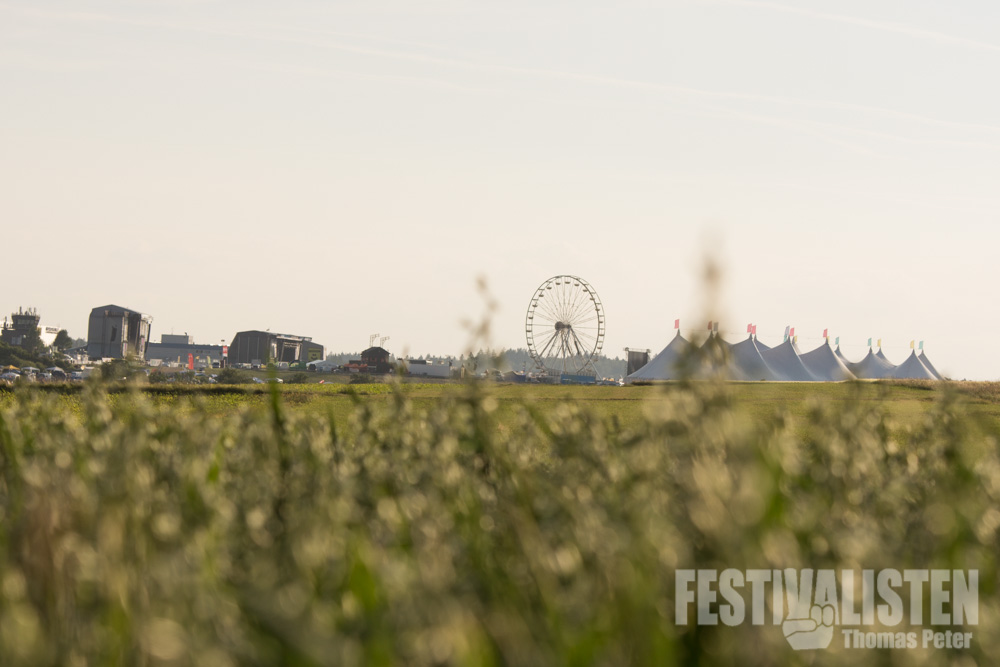 Southside Festival 2014 aus der Ferne, Foto: Thomas Peter