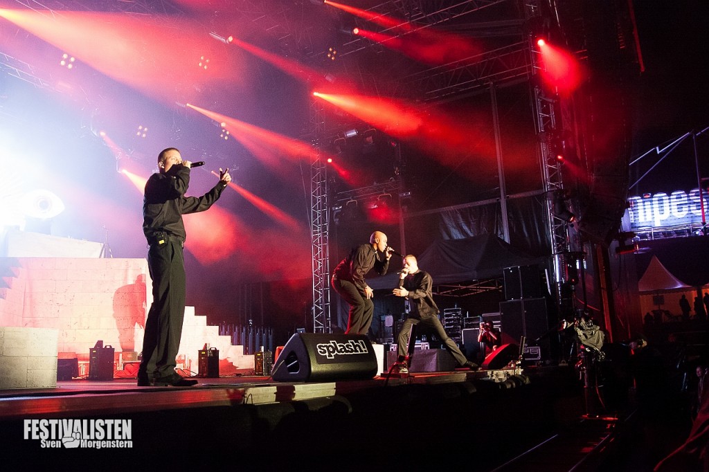 K.I.Z. auf dem Splash! Festival 2014 ; Foto: Sven Morgenstern