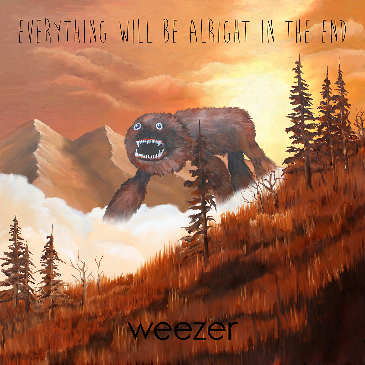 Albumcover von Weezers "Everything Will Be Alright In The End", Quelle: Weezer/Universal Music