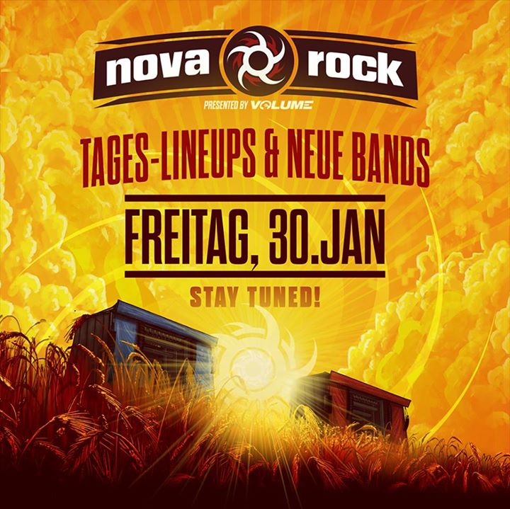Am Freitag gibt das Nova Rock 2015 weitere Bands und die Tagesverteilung bekannt, Bildquelle: Festival