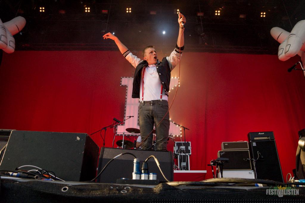 Sind KRaftklub der für heute versprochene Headliner beim Deichbrand 2015?, Foto: Thomas Peter