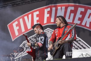 Five Finger Death Punch beim Rockavaria 2015, Foto: Thomas Peter