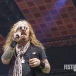 John Corabi von The Dead Daisies beim Rockavaria 2015, Foto: Thomas Peter