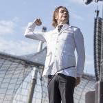 Per Almqvist von The Hives beim Rockavaria 2015, Bild: Thomas Peter