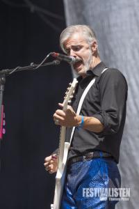 Ruben Block von Triggerfinger beim Rockavaria 2015, Foto: Thomas Peter