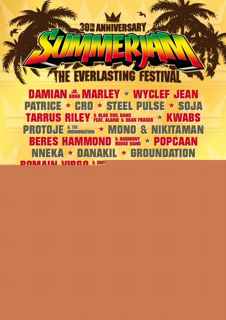 Noch diese Woche wird das Lineup des Summerjam 2015 in Form gepresst präsentiert, Bildquelle: Contour Festival Organisations