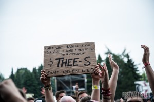 Thees Uhlmann beim Kosmonaut 2015, Foto: Steffen Neumeister