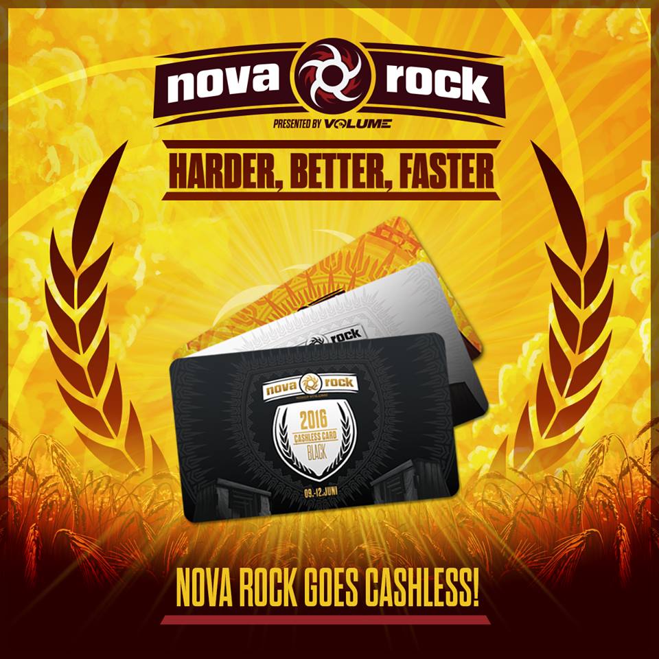 Nova Rock 2016 Cashless, Bildquelle: Nova Rock