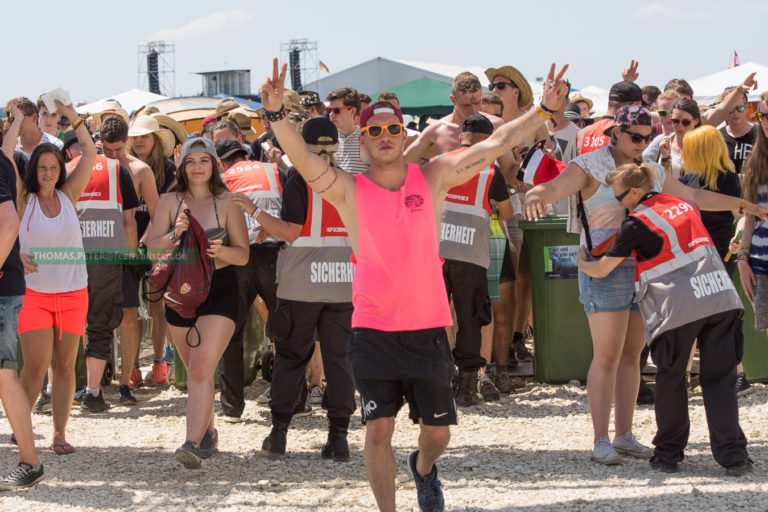 Bühneneröffnung beim Southside 2016, Foto: Thomas Peter