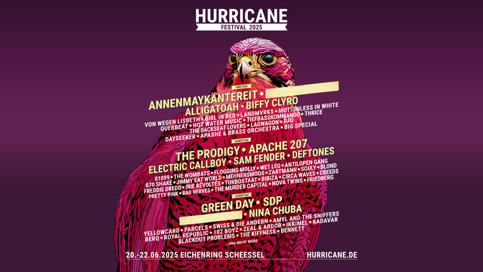 Hurricane Und Southside 2025 Zweite Bandwelle Mit The Prodigy hurricane-und-southside-2025-zweite-bandwelle-mit-the-prodigy