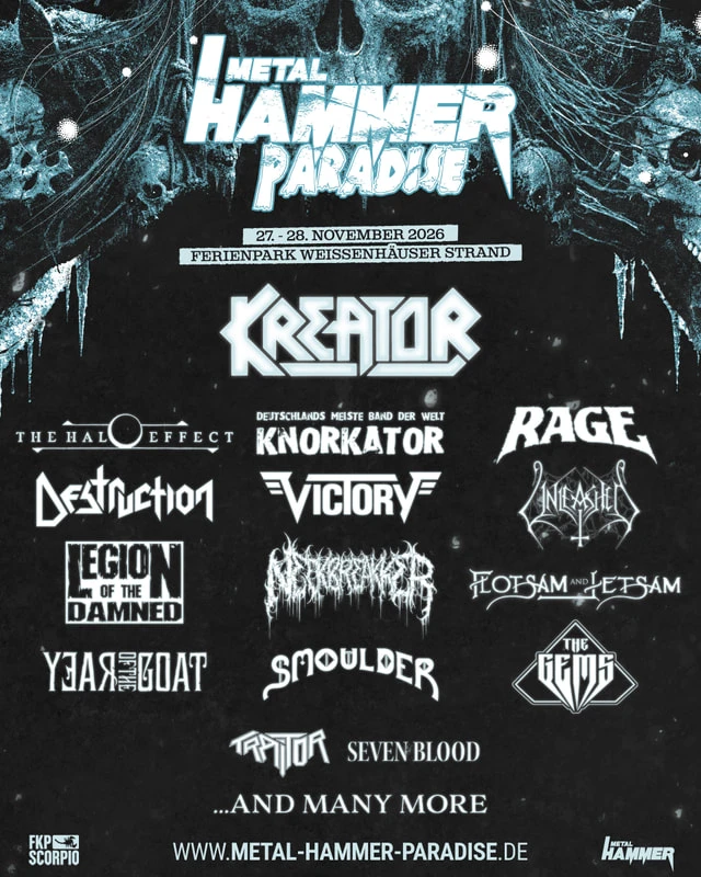 Lineup des MEtal Hammer Paradise nach der ersten Welle, Bildquelle: Festival
