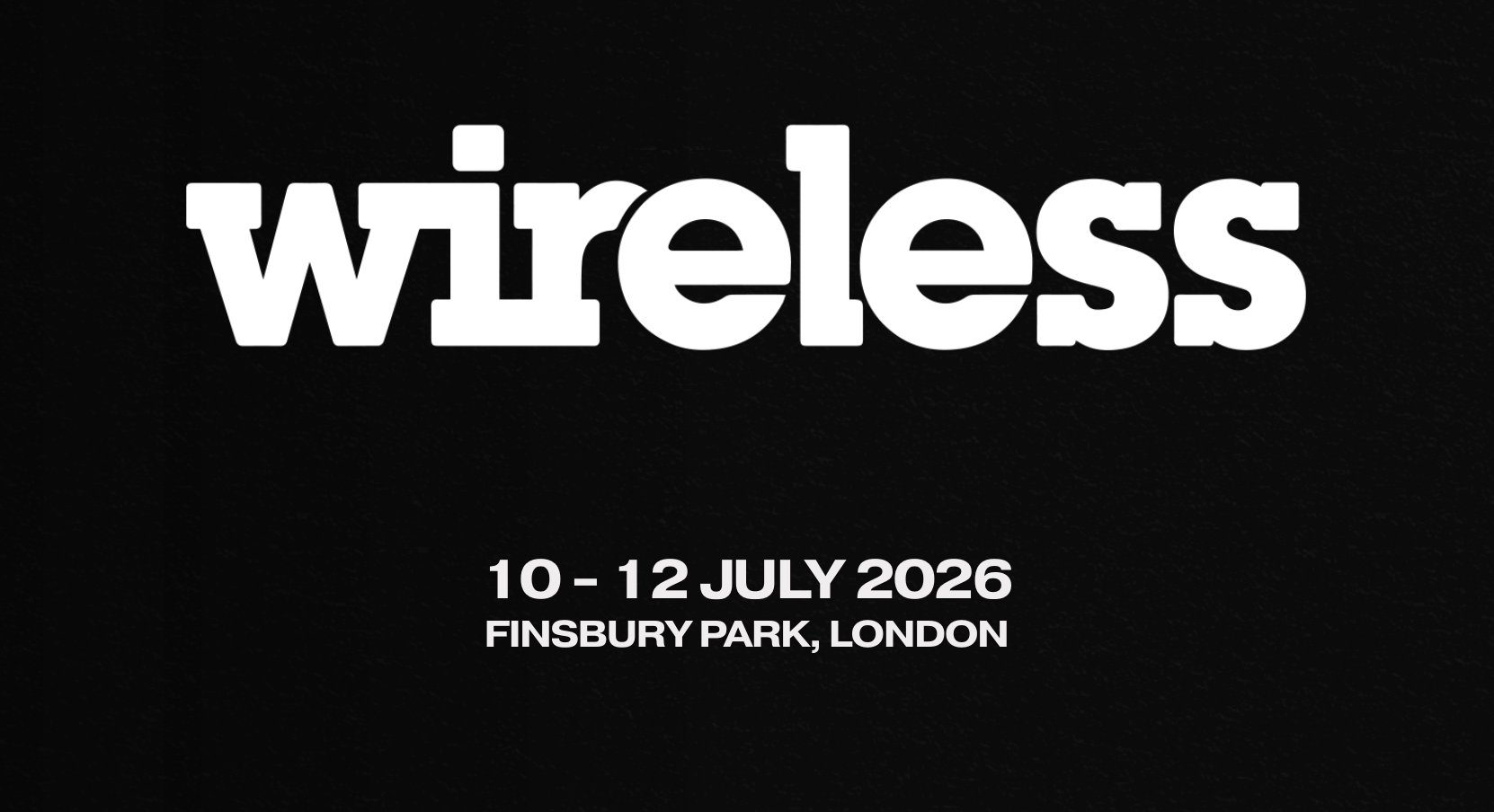 Wireless 2026 Logo, Copyright: Festival Republic